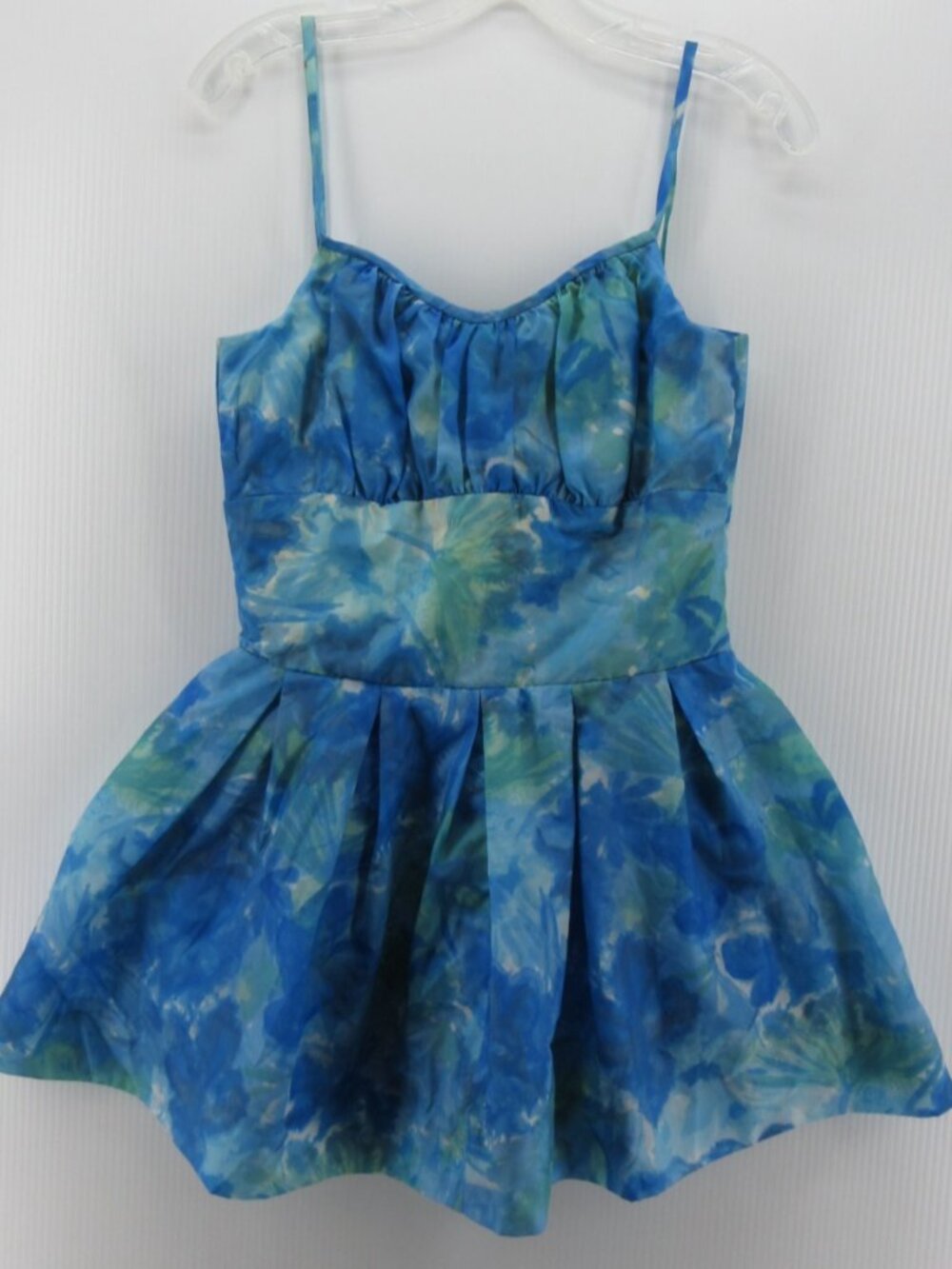 VGT Kahala Romper Girls 16 Hawaiian 50s 60s Dress Floral Flare Dress *